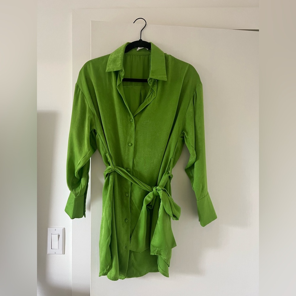 Pepper mayo Green Dress